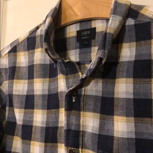 J. Crew Homespun Plaid Shirt